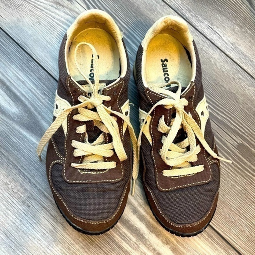 SAUCONY Jazz Shows Women’s Shoes | Brown & Tan | Size 6